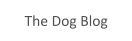 The Dog Blog
